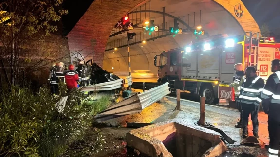 Kuzey Marmara Otoyolunda feci kaza