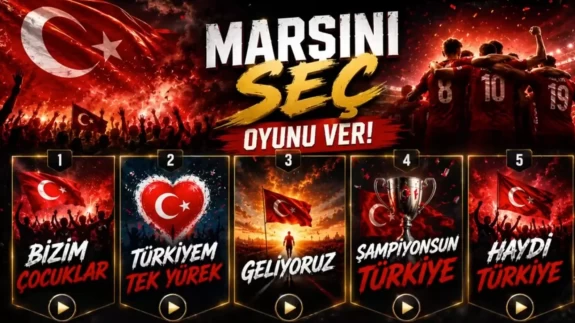 Milli Takım Marşları için büyük oylama başladı! Dinle ve seç