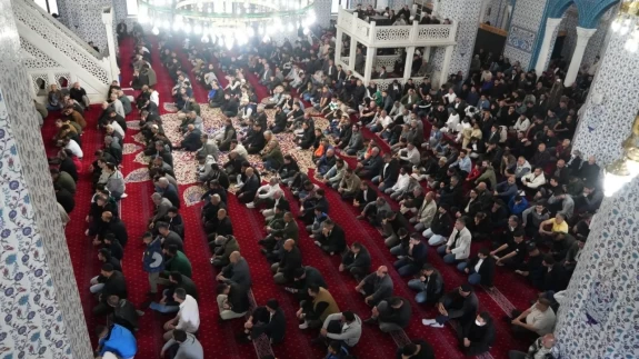 Kurban Bayramı’nın ilk namazı Iğdır’da kılındı