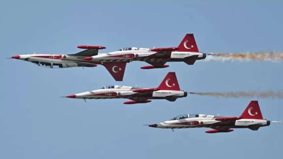 Türk Yıldızları Belçika’yı büyüledi!