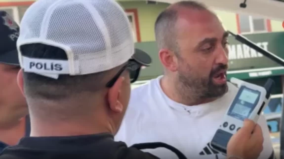 3. kez alkollü yakalanan sürücüye 350 bin TL ceza