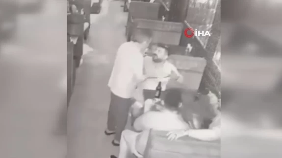 Eğlence mekanındaki kanlı hesap kavgasının görüntüleri ortaya çıktı