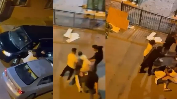 Çekmeköy'de yol verme kavgası