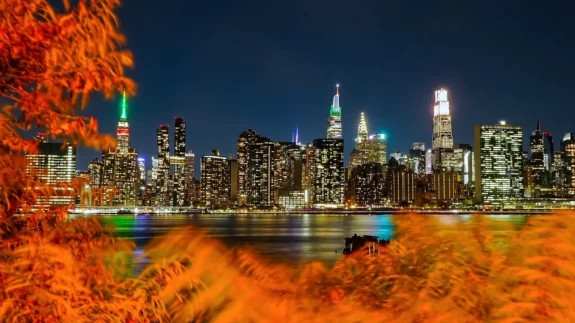 Manhattan’ın göz alıcı gün batımı şöleni!