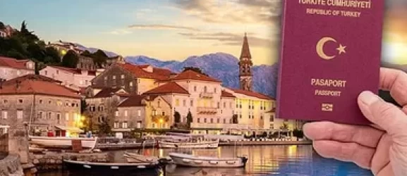 Karadağ'dan Türklere vize kararı