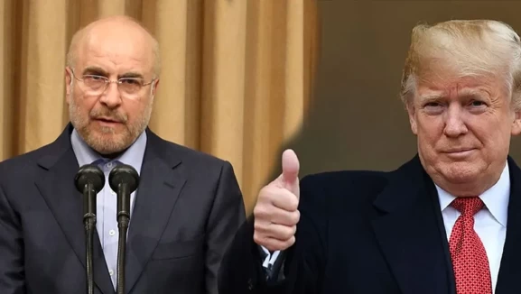 Kalibaf'tan Trump'ın kara saldırısı tehditlerine sert yanıt