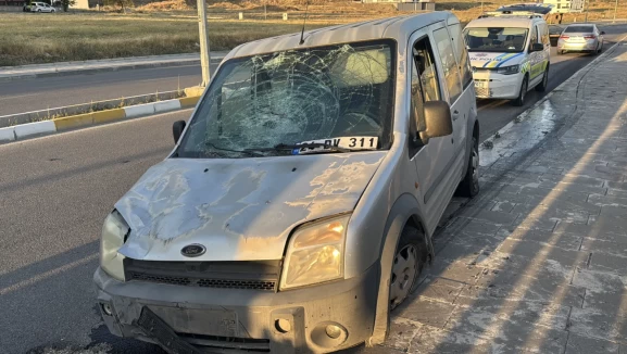 Erzincan'da araç ile çarpışan bisikletli ağır yaralandı!