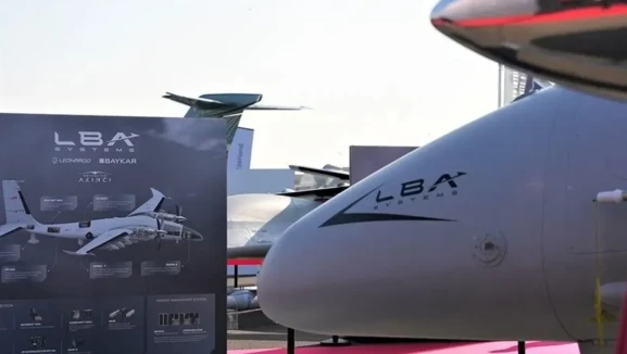 Baykar ve Leonardo'nun yeni İHA'sı 'Astore Levante' ilk kez görücüye çıktı