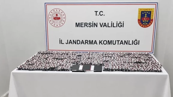 Mersin’de 13 bin 764 uyuşturucu hap ele geçirildi