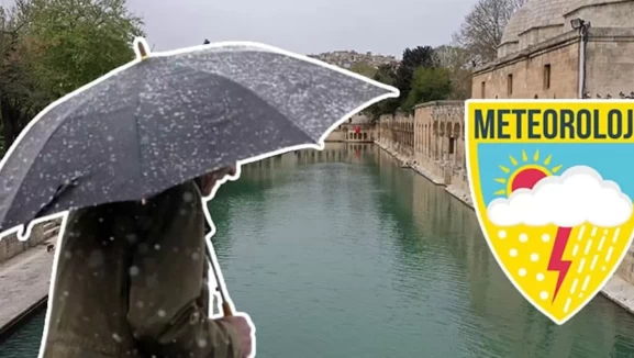 Meteoroloji'den Gaziantep, Şanlıurfa ve Adıyaman için kuvvetli yağış uyarısı!