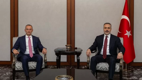 Bakan Fidan, Gazze Yüksek Temsilcisi Mladenov'u kabul etti