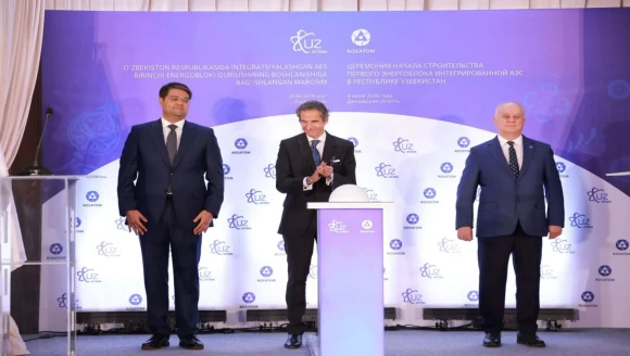 Özbekistan ve Rusya'dan iş birliği: İlk nükleer santralin temeli atıldı