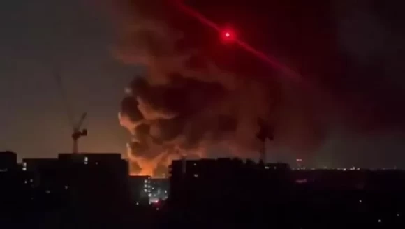 Rusya’nın Krasnodar bölgesinde petrol deposunda yangın