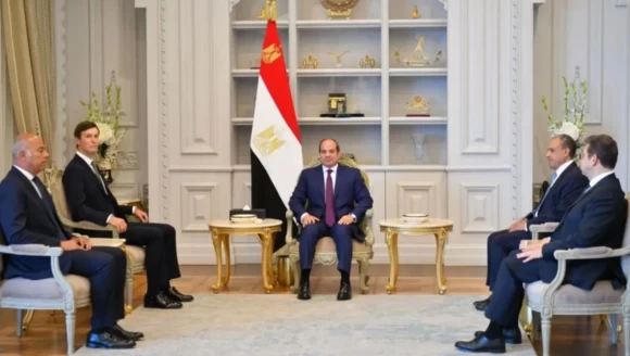 Trump'ın damadı Kushner, Sisi ile Gazze ve Filistin meselesini görüştü