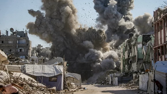 İsrail'den Gazze'deki su arıtma tesisine bombalı saldırı!