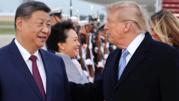 Trump ve Şi Beyaz Saray'da bir araya geldi! 'Daha iyi bir gelecek inşa edeceğiz'