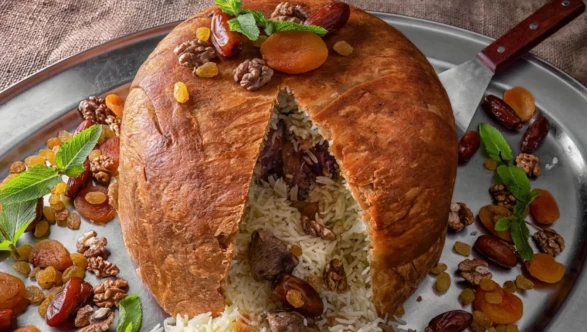 Azerbaycan’ın taçlı lezzeti şah pilavı