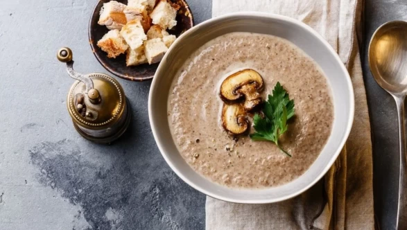 Diyet dostu mantar çorbası kışın en fit lezzeti oldu