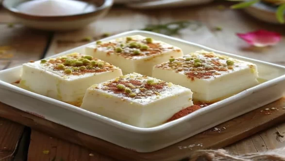 Kesme muhallebi çay saatlerine damga vurdu