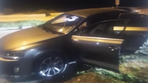 Yunus polisine çarpan sürücü yakalandı, bir polis yaralandı