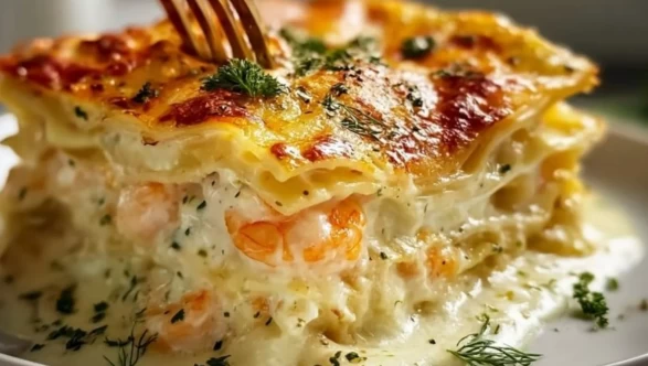 Herkesi kendine bağlayan deniz mahsullü lazanya tarifi