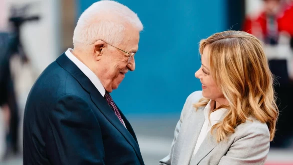 Abbas ve Meloni Roma’da görüştü: Gazze ateşkesi masada