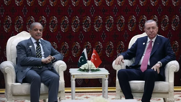 Cumhurbaşkanı Erdoğan, Pakistan Başbakanı Şerif ile görüştü