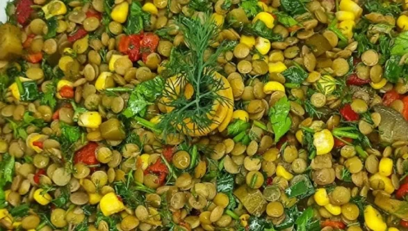 Ayva ve mercimek ile hafif tarif