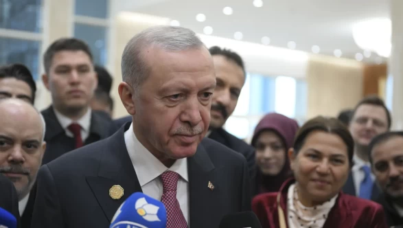 Cumhurbaşkanı Erdoğan Aşkabat ziyaretinin ardından Türkiye’ye döndü