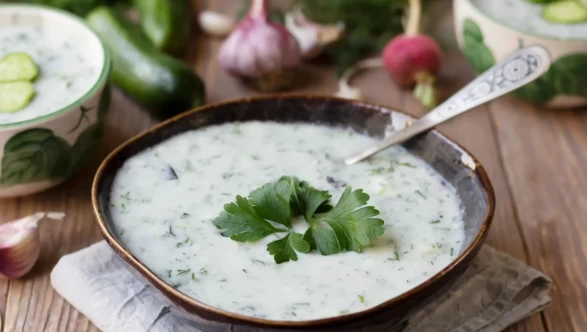 Lezzetli cacığın sırrı meğer buymuş