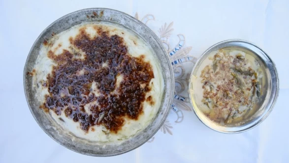 Erik ekşili 'Kiraz yaprağı sarması'!