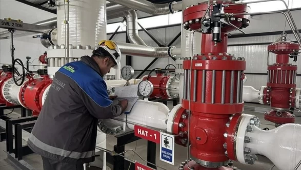 Günlük gaz girişi 216 milyon metreküpü aştı