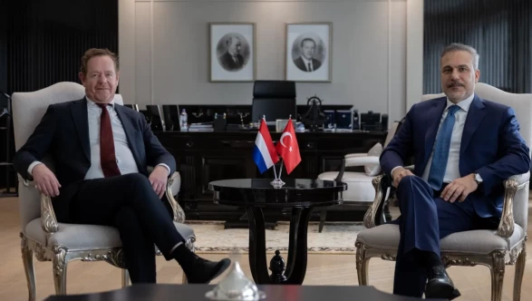 Dışişleri Bakanı Fidan, Hollanda Adalet ve Güvenlik Bakanı Van Weel ile Ankara'da görüştü