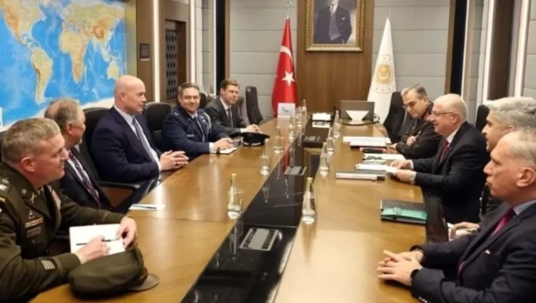 Bakan Güler, Türkiye ve ABD'nin NATO Daimi Temsilcilerini kabul etti