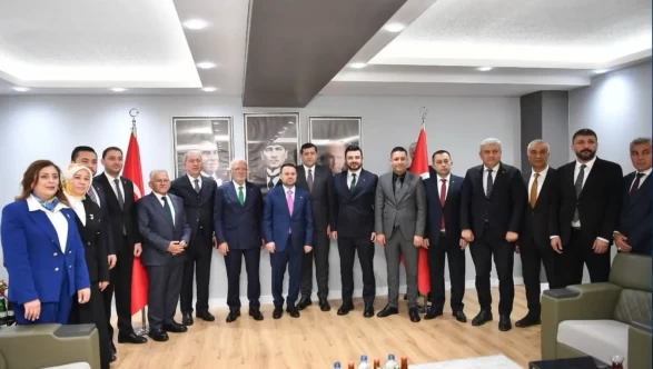 MHP Kayseri Teşkilatı'ndan Bakan Gürlek’e coşkulu karşılama