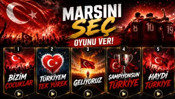 Milli Takım Marşları için büyük oylama başladı! Dinle ve seç