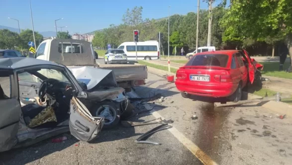 Bursa’da zincirleme kaza