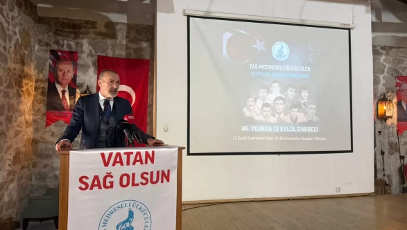 MHP'li Yaşar Yıldırım Ulucanlar'da konuştu: 12 Eylül, 15 Temmuz'un ilk adımıdır