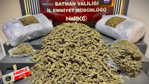 Batman’da uyuşturucu operasyonu!