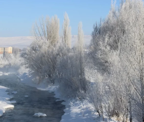 Dondurucu soğuklar Doğu’yu esir aldı: Evler, arabalar ve yollar buz pistine döndü