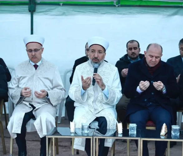 Arpaguş hatim duasıyla şehit yakınlarını teselli etti