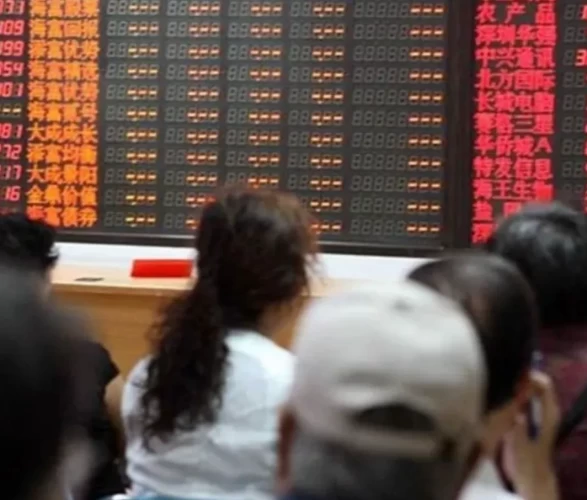 Asya borsalarında 'kırmızı pazartesi'