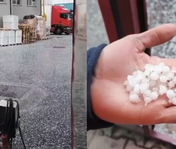 İstanbul'u şiddetli dolu vurdu! Trafik durma noktasına geldi