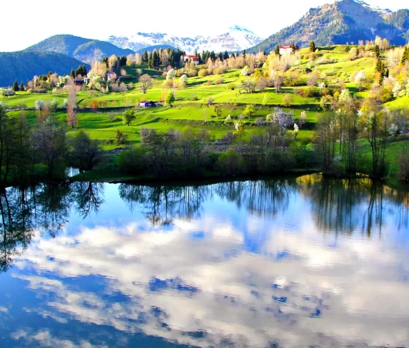 Karadeniz’in saklı cennetinde ilkbahar büyüsü!
