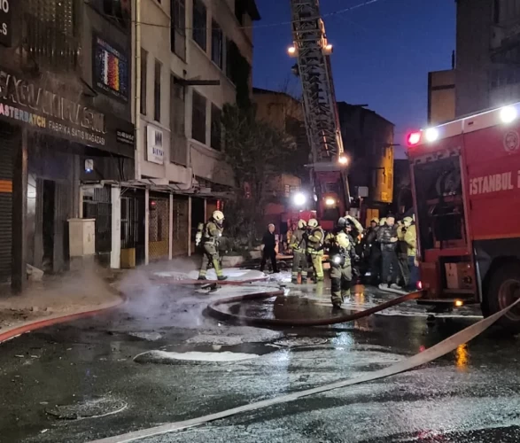 Bayrampaşa'da korku dolu dakikalar
