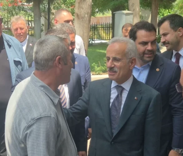 Bakan Uraloğlu Tekirdağ'da: Ulaşım ve altyapı projeleri masaya yatırıldı
