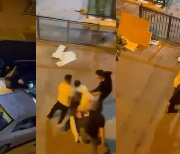 Çekmeköy'de yol verme kavgası