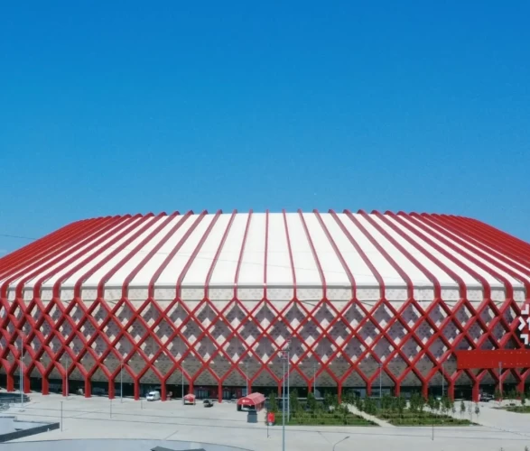 Kırgızistan’da 51 bin kişilik dev stadyum tamamlandı!