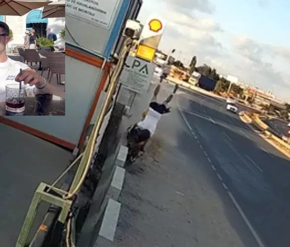 Satın aldığı motorla 2 saat sonra kaza yaptı