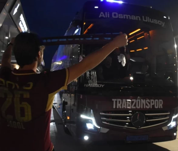 Trabzonspor kafilesi Trabzon’da!